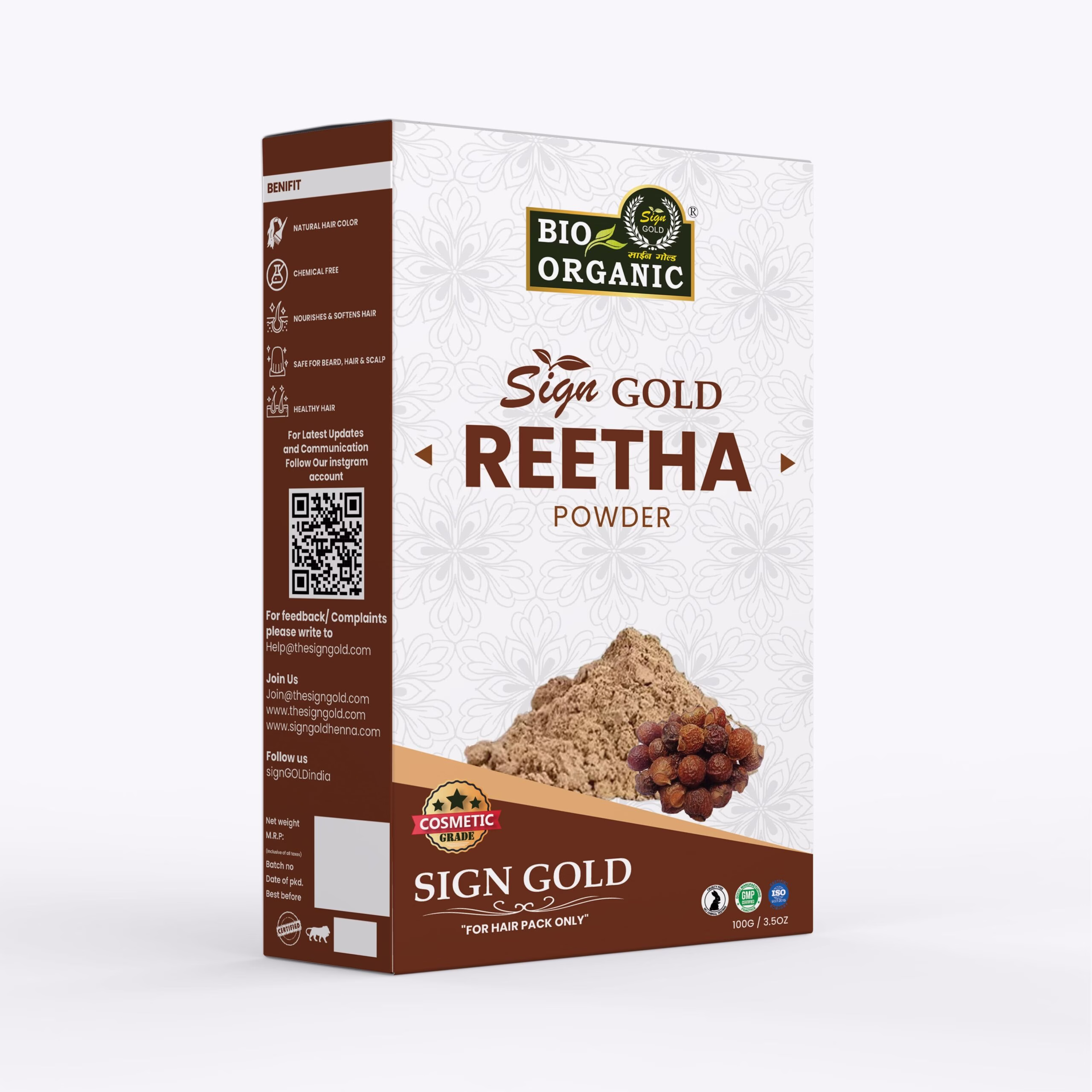 23 organic areetha fruit powder