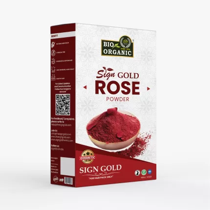 Organic Rose Petals Powder – Face Pack for Glowing Skin