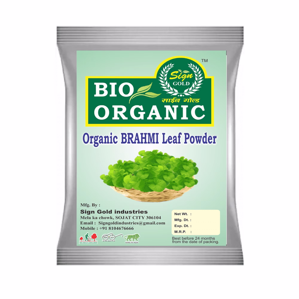 New Project (3) 100% Natural Brahmi Powder 100gm - Image 1