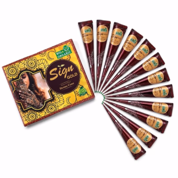 Organic Mehandi Cones – 100% Natural Henna for Beautiful Stains