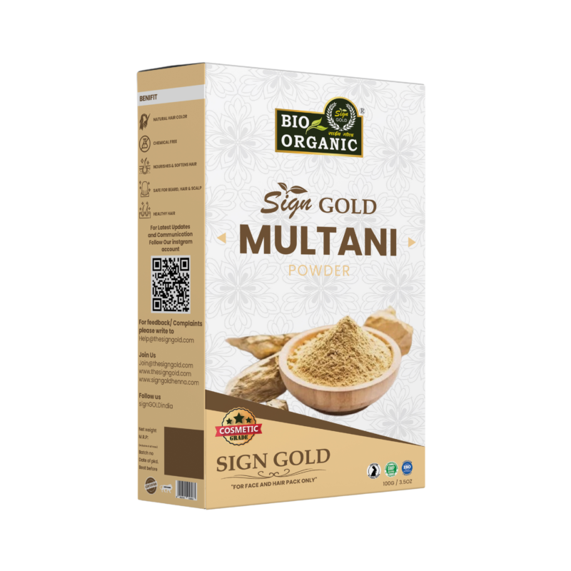 Sign Gold Organic Multani Mitti Face Pack