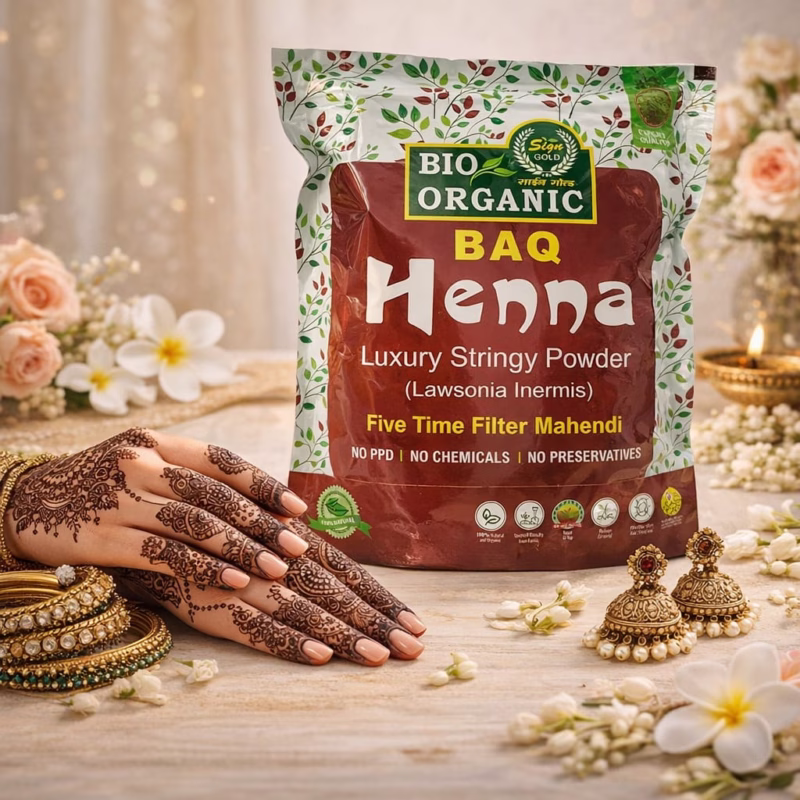 Sign Gold Organic Mehendi Powder