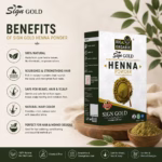 100% ATURAL HENNA POWDER