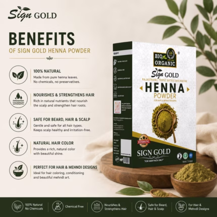 100% ATURAL HENNA POWDER