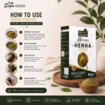 100% Pure Henna Powder for Hair Colour (Mehandi) - Image 4