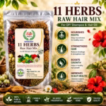 11 Herbs Raw Hair Mix For DIY Shampoo & Oil - Image 2