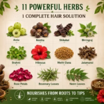 11 Herbs Raw Hair Mix For DIY Shampoo & Oil - Image 5