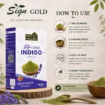 Indigo Powder Organic for Hair Black Colour