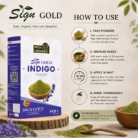 Indigo Powder Organic for Hair Black Colour
