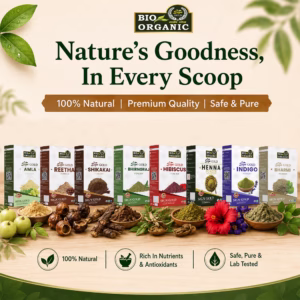 AMLA AREETHA SHIKAKAI BHRINGHRAJ HIBISCUS INDIGO HENNA BRAHMI