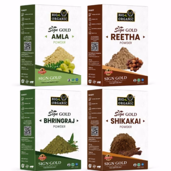 Amla, Reetha, Shikakai & Bhringraj Powder Combo