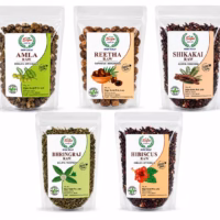 Amla, Reetha, Shikakai, Bhringraj & Hibiscus