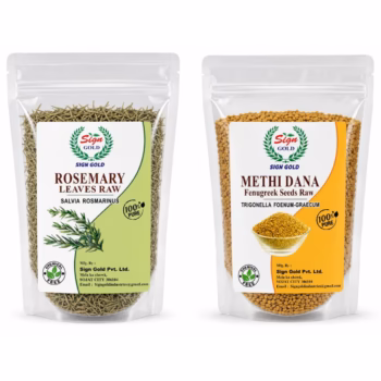 Rosemary Leaves & Methi Dana (Fenugreek Seeds)